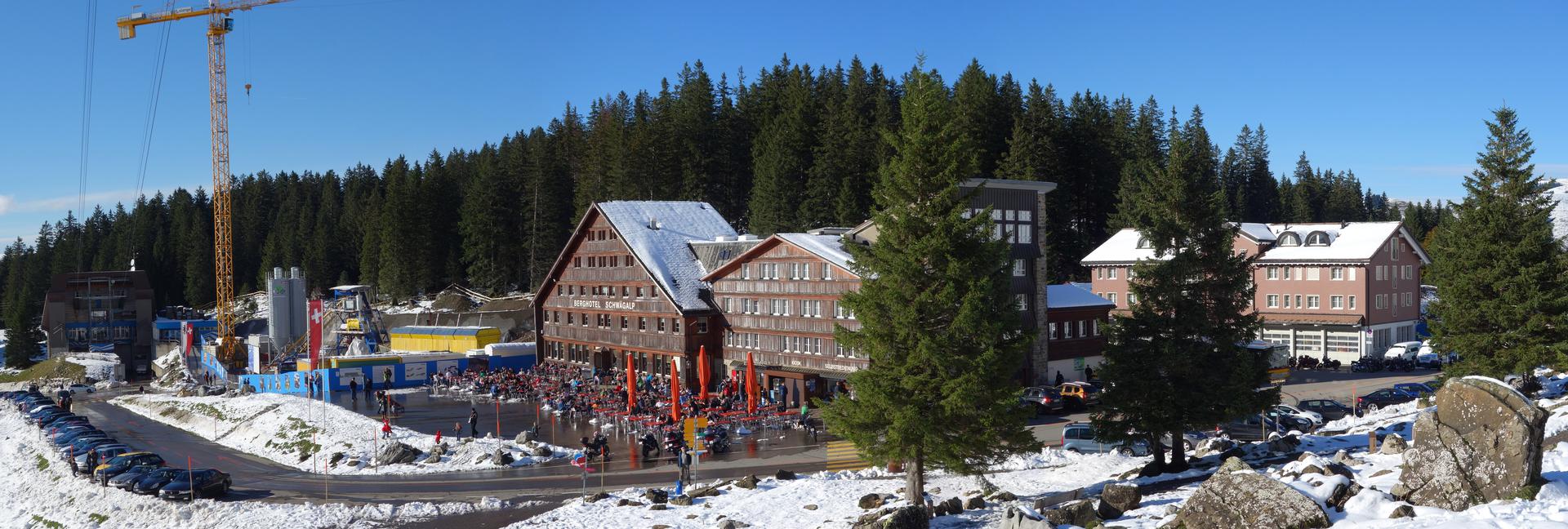 Altes Restaurant auf Schwägalp