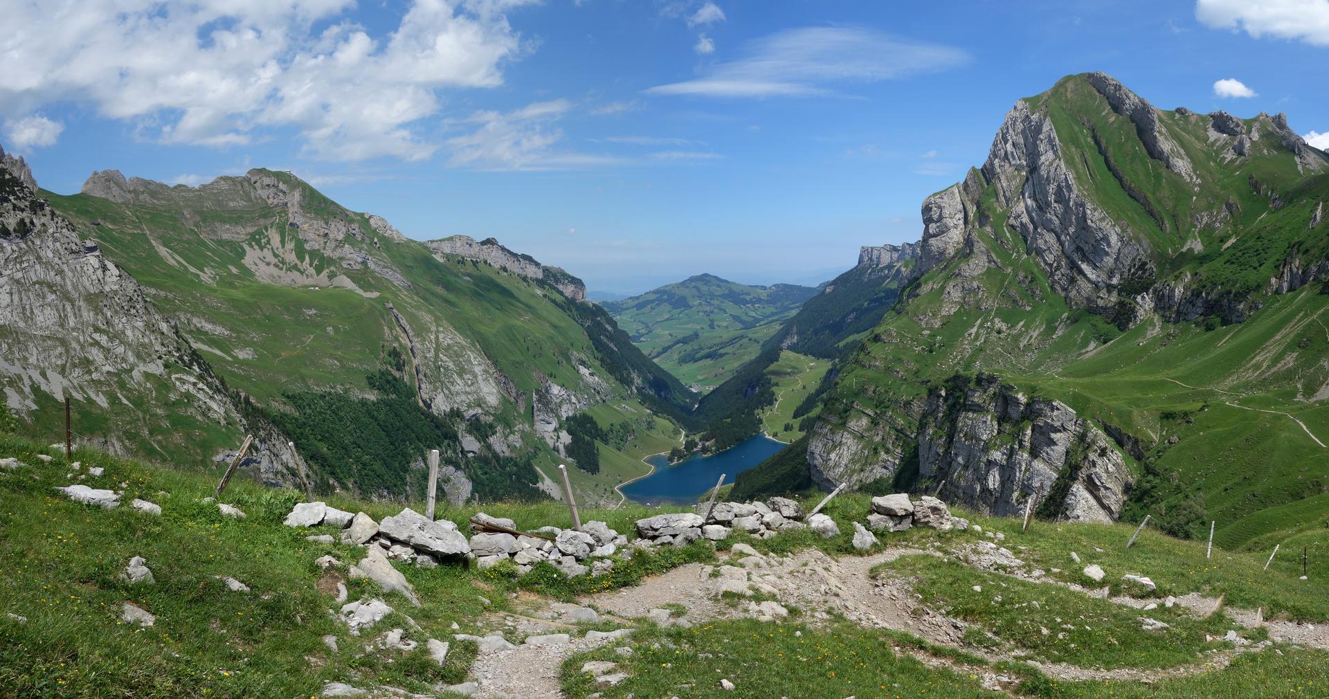 Abstieg Ageteplatte