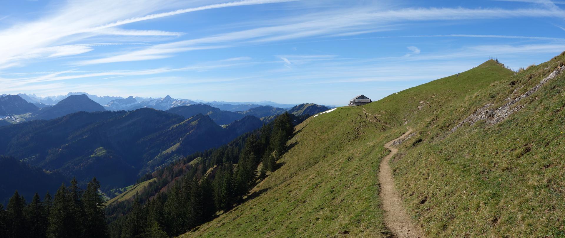 Hangweg zur Petersalp