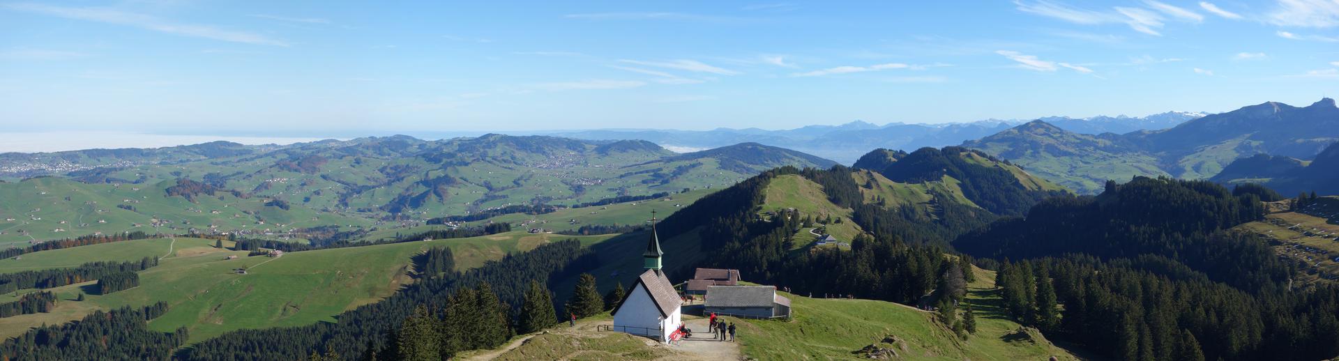 Jakobskapelle auf dem Grat des Kronbergs