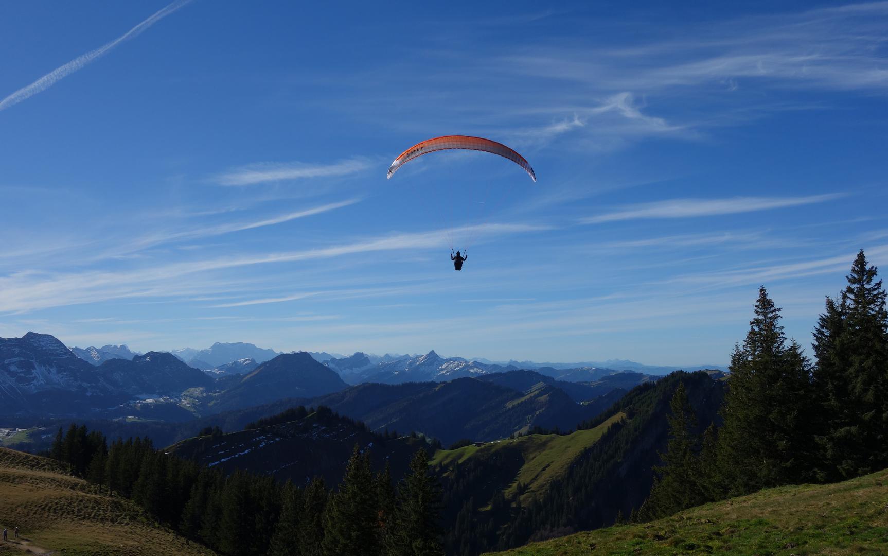 Paraglider auf Kronberg