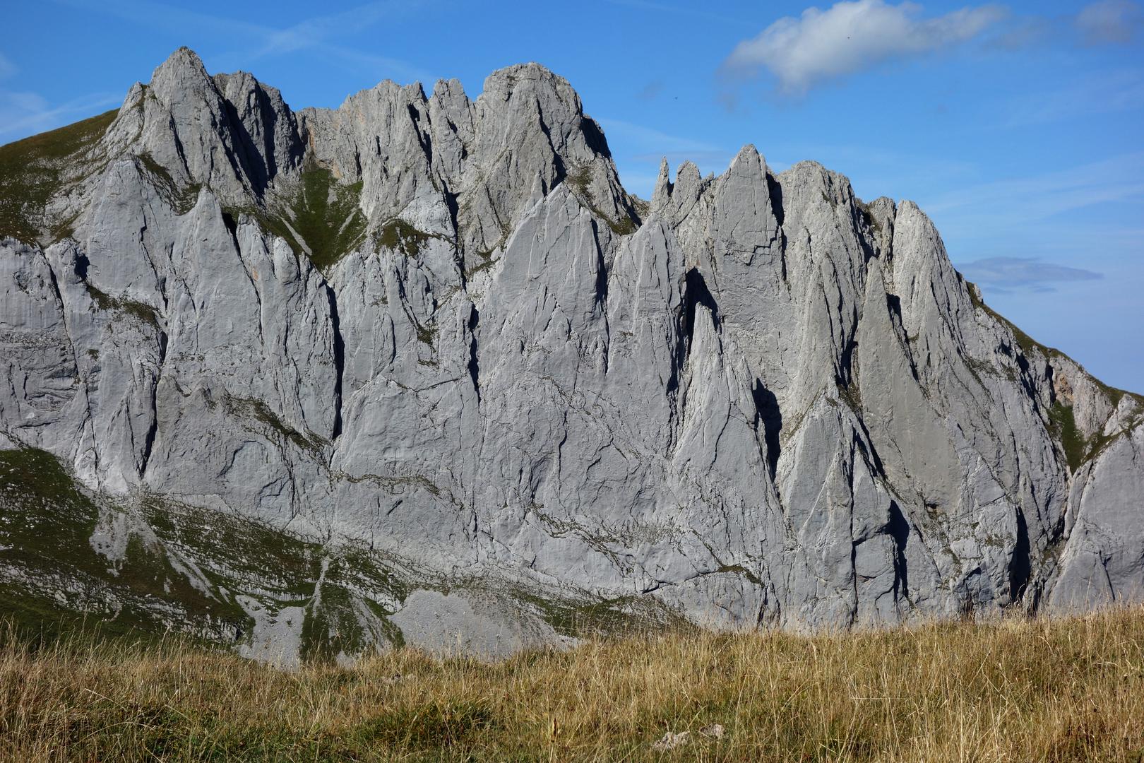 Felswände im Alpstein
