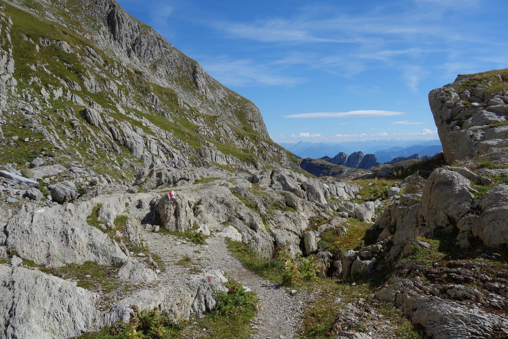 Wanderweg Altmann Zwinglipass