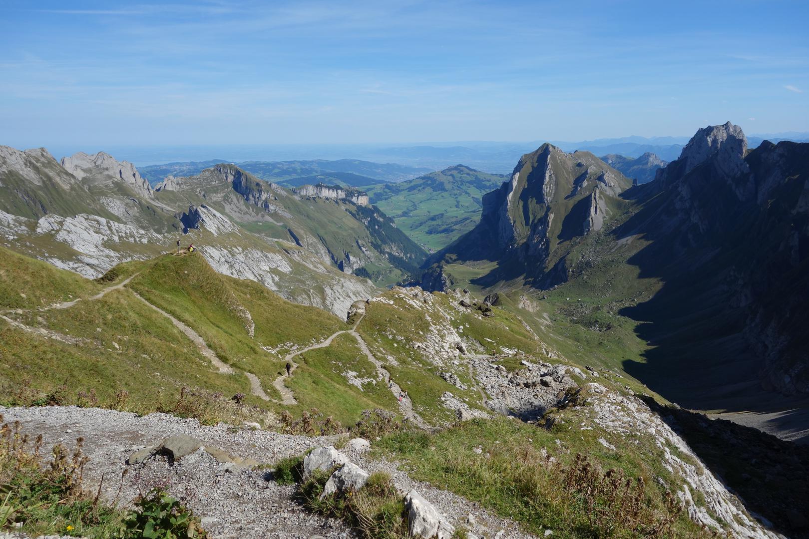 Wanderweg Meglisalp Rotsteinpass