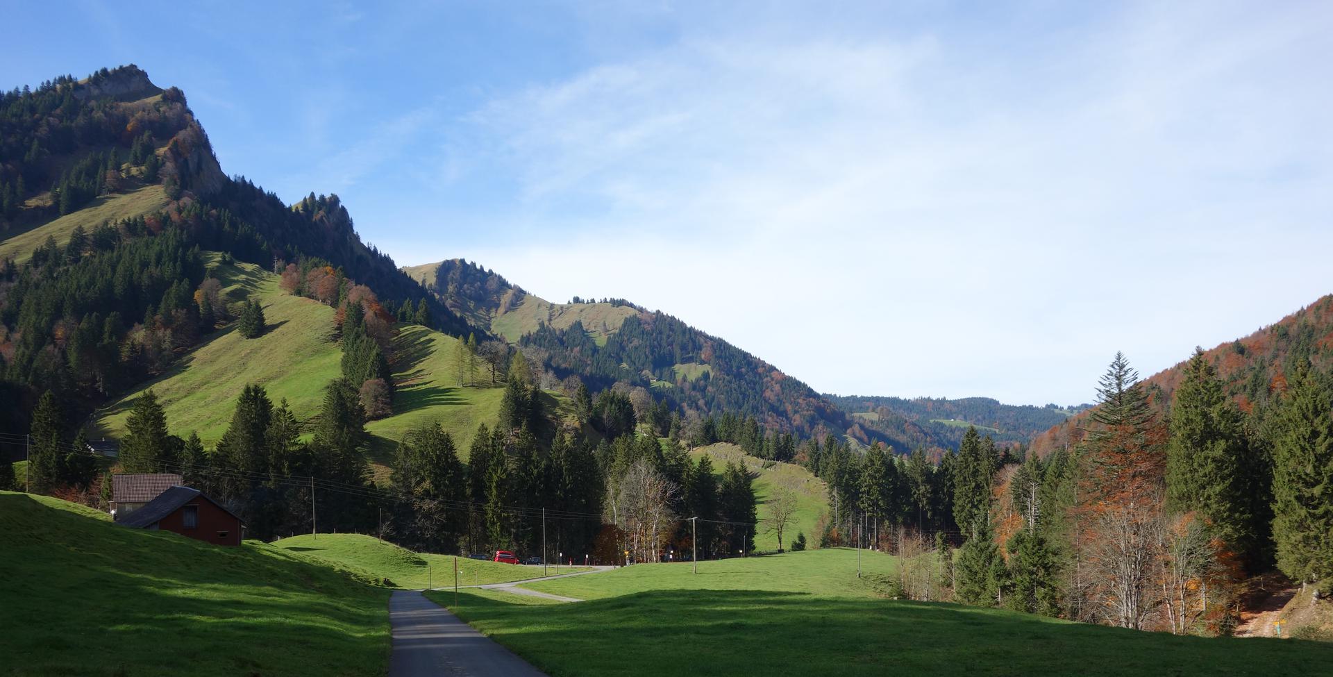 Alte Passstraße zur Schwägalp