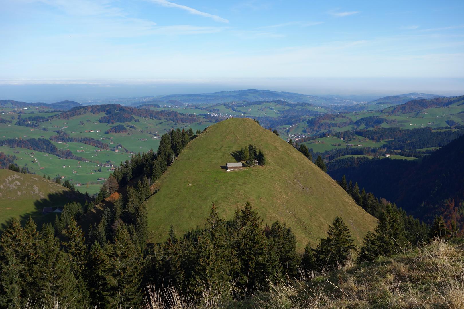 Blick vom Spicher ins Flachland