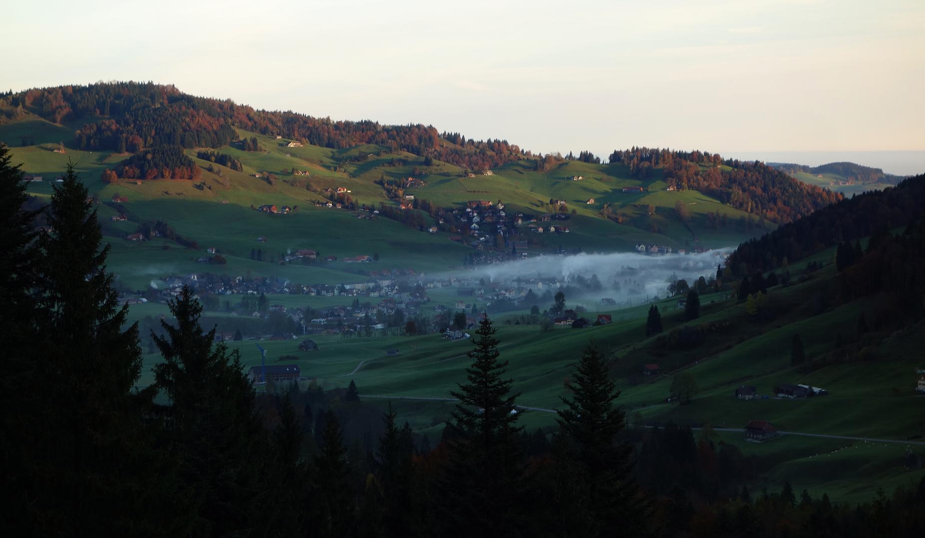 Qualm und Nebel über Urnäsch