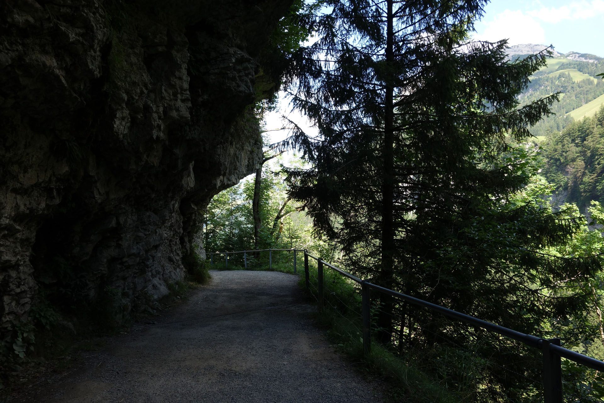 Fahrstraße Wasserauen Seealpsee