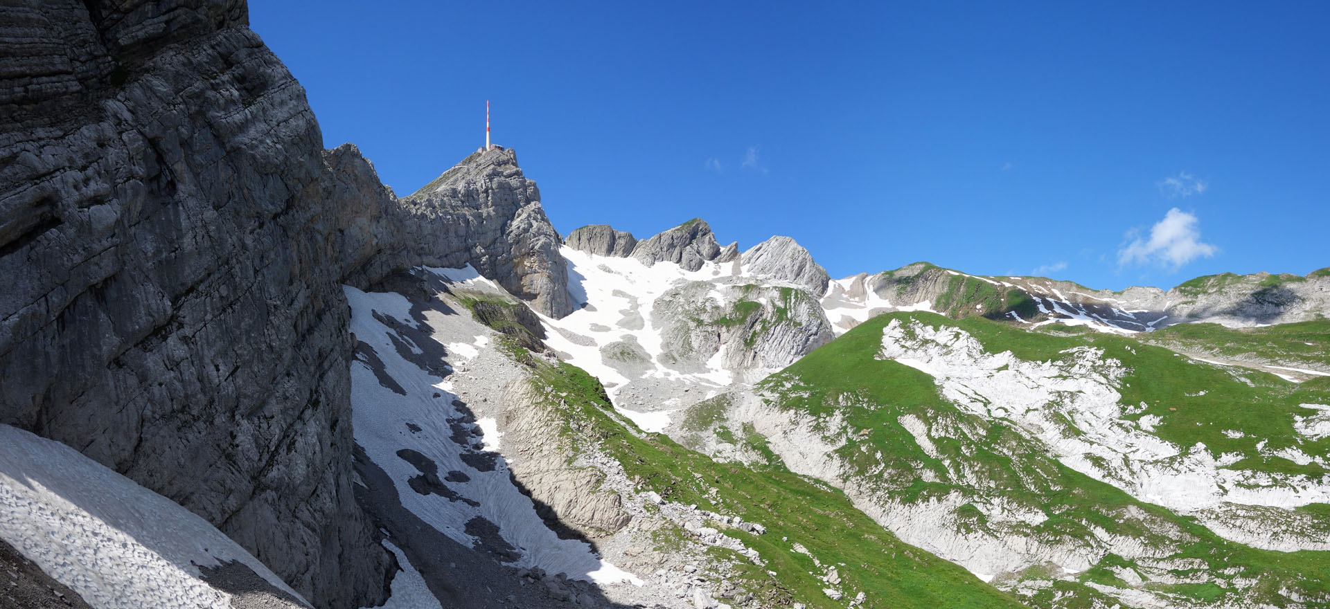 Wagenlücke Richtung Säntis