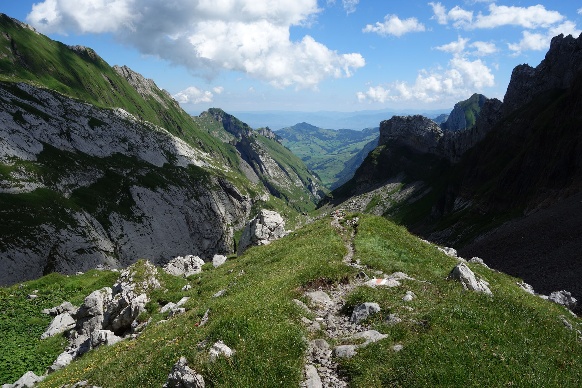 Wanderweg Wagenlücke Mesmer