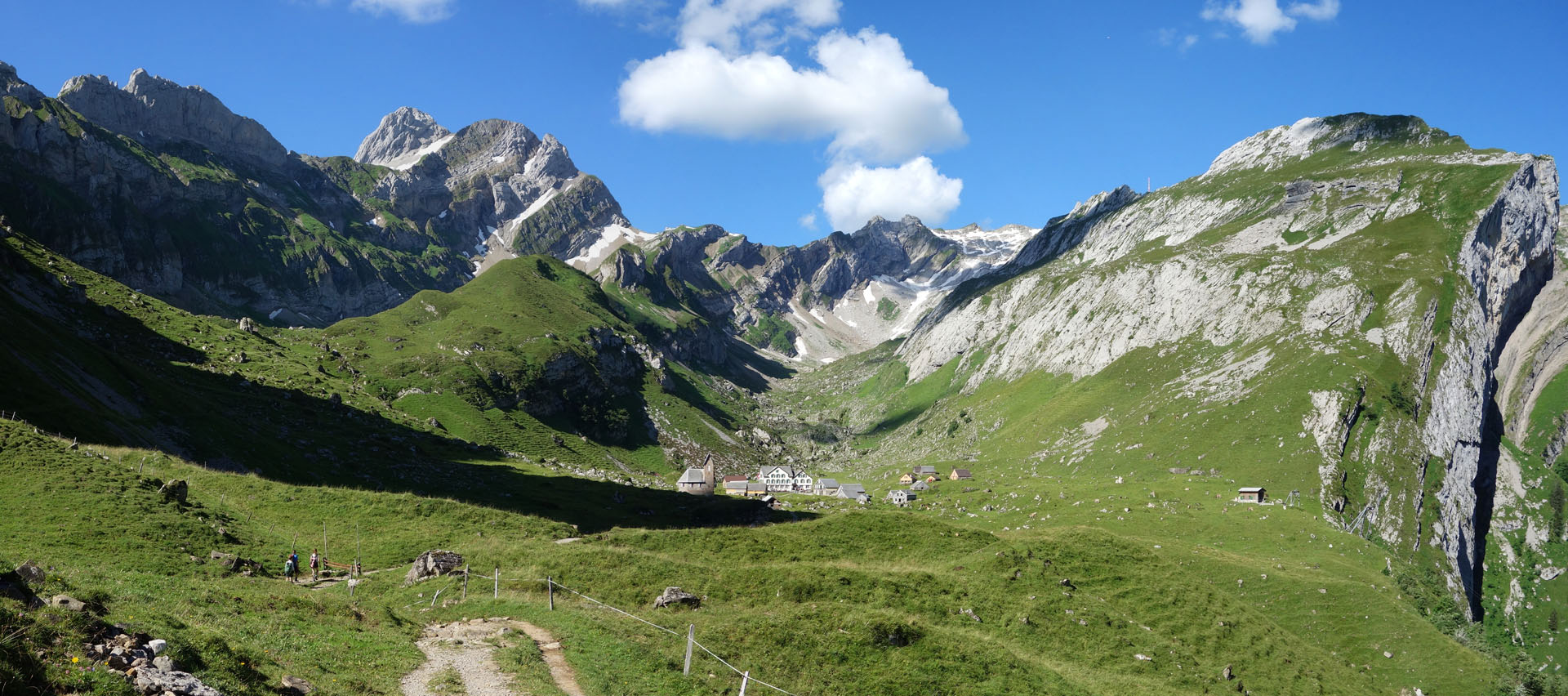 Wanderweg zur Meglisalp