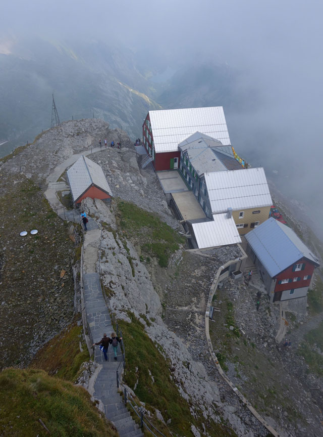 Altes Gasthaus Säntis von oben