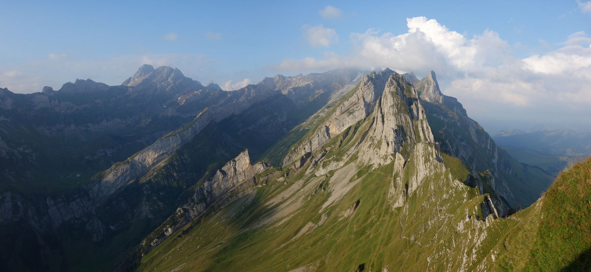 Grat vom Schäfler zum Säntis