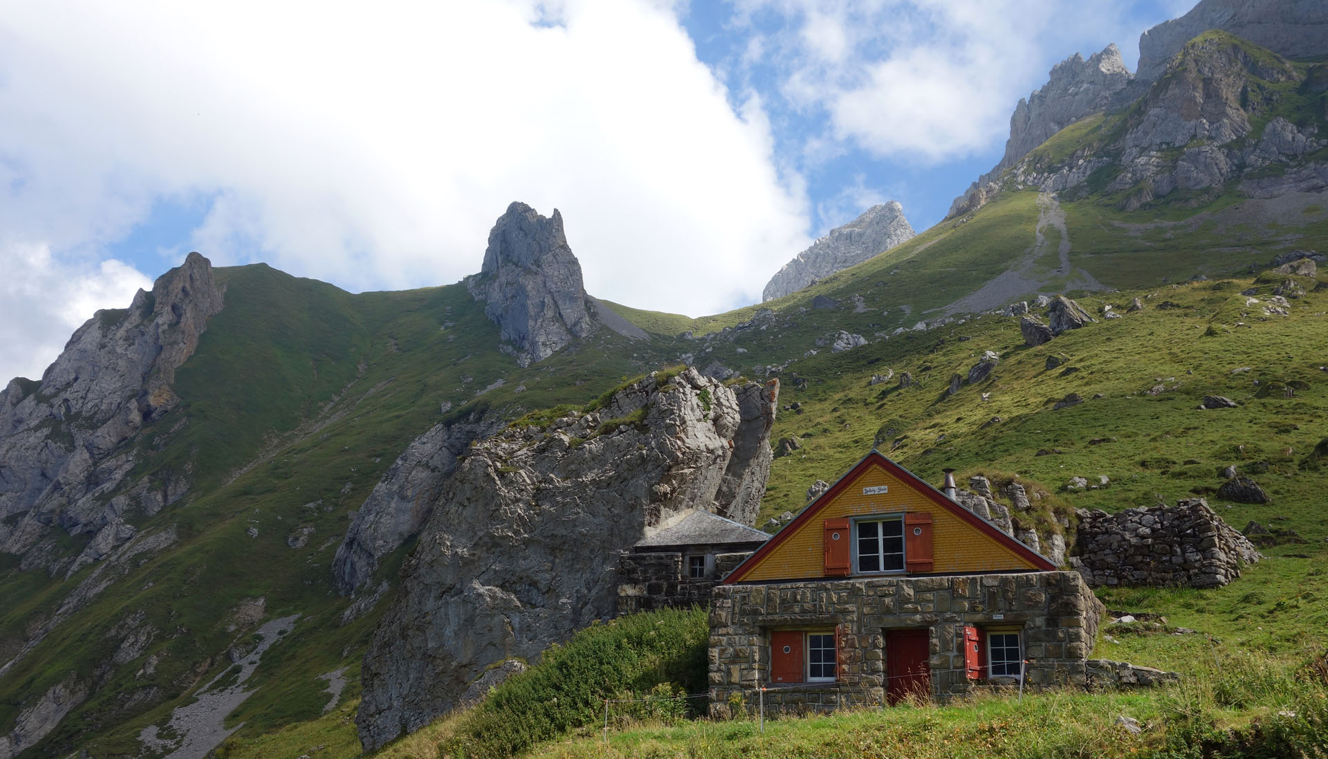 Hütte im Alpstein