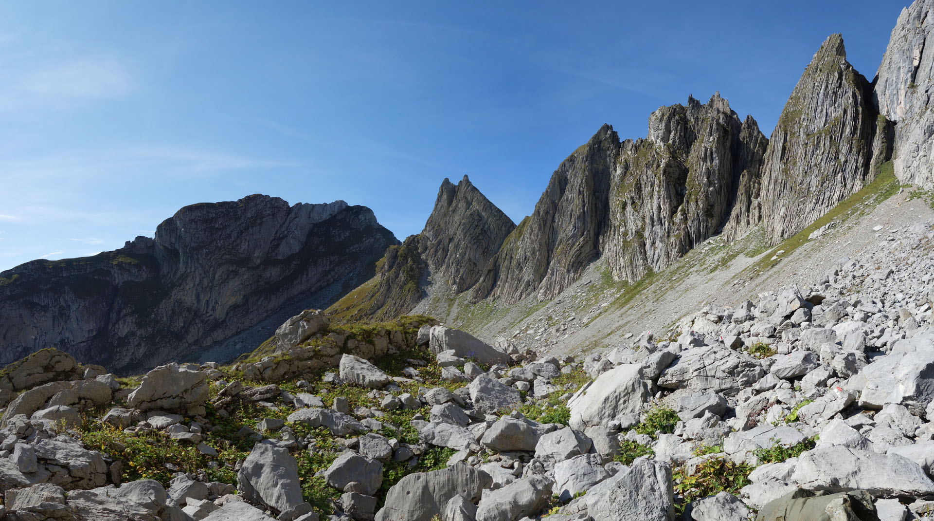 Wanderweg Tierwis Stosssattel