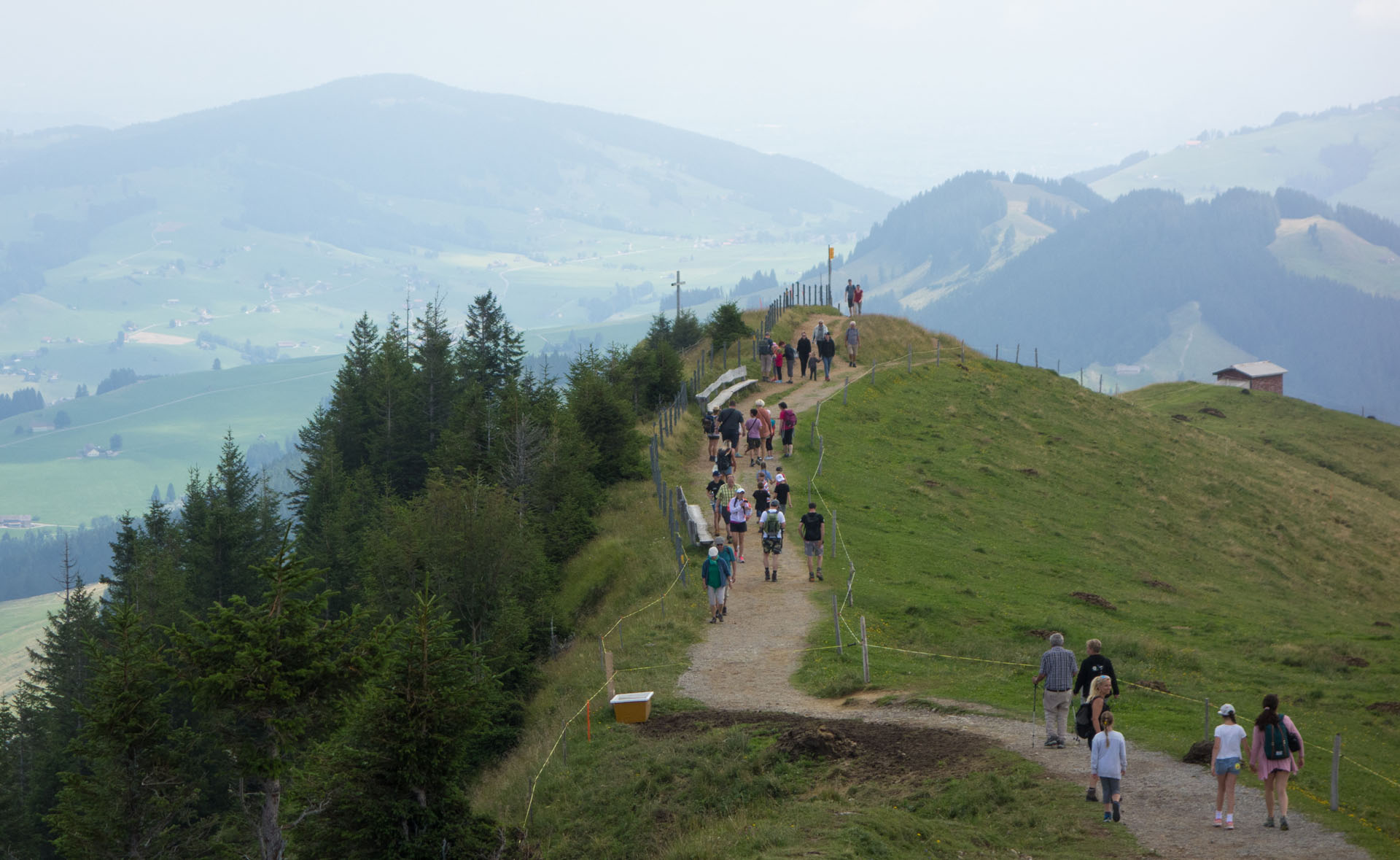 Beliebter Wanderweg
