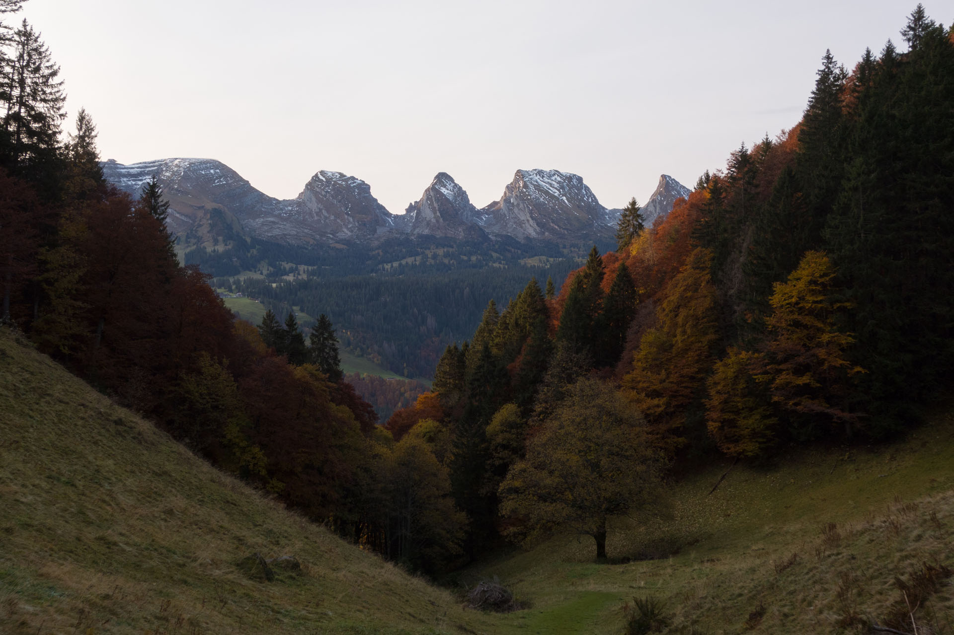 Churfirsten im Herbst