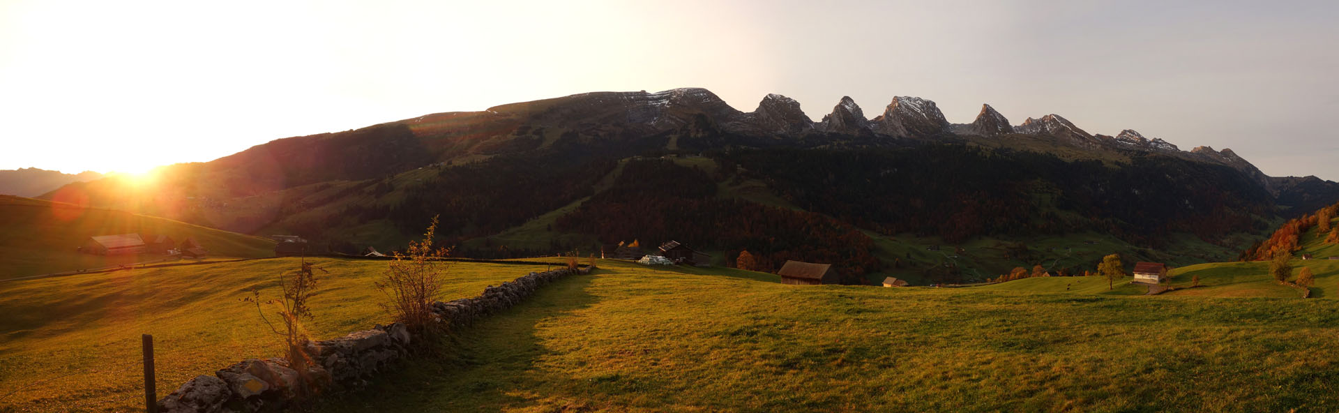 Sonnenaufgang Toggenburg