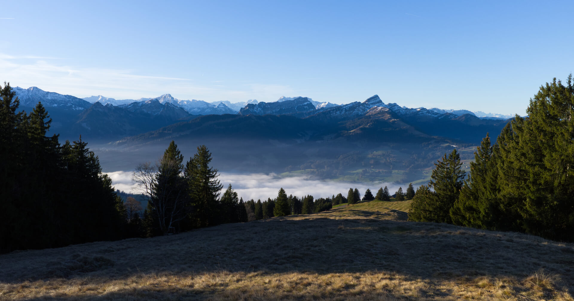 Aussicht Gössigenhöchi