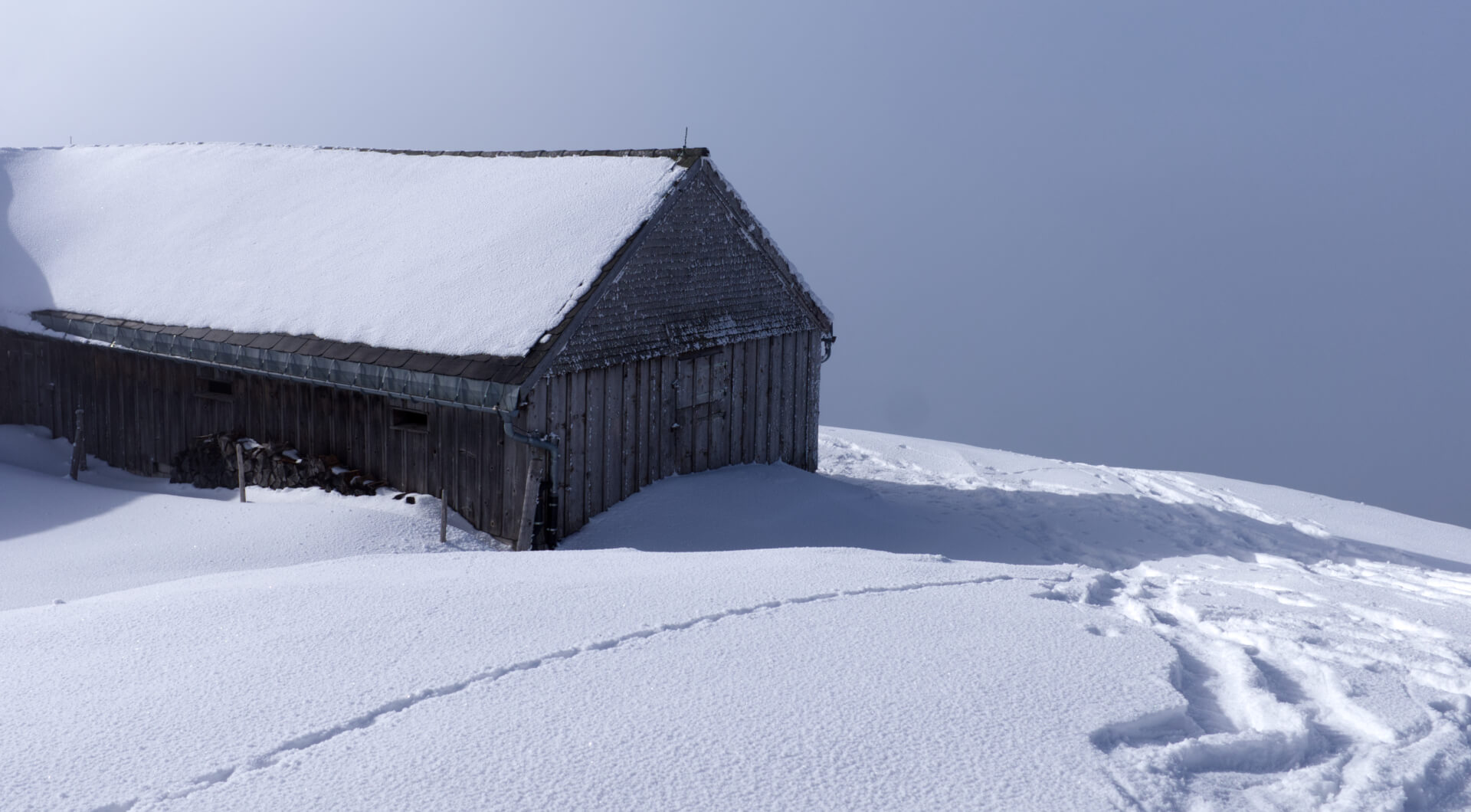 Alp Spicher im Winter