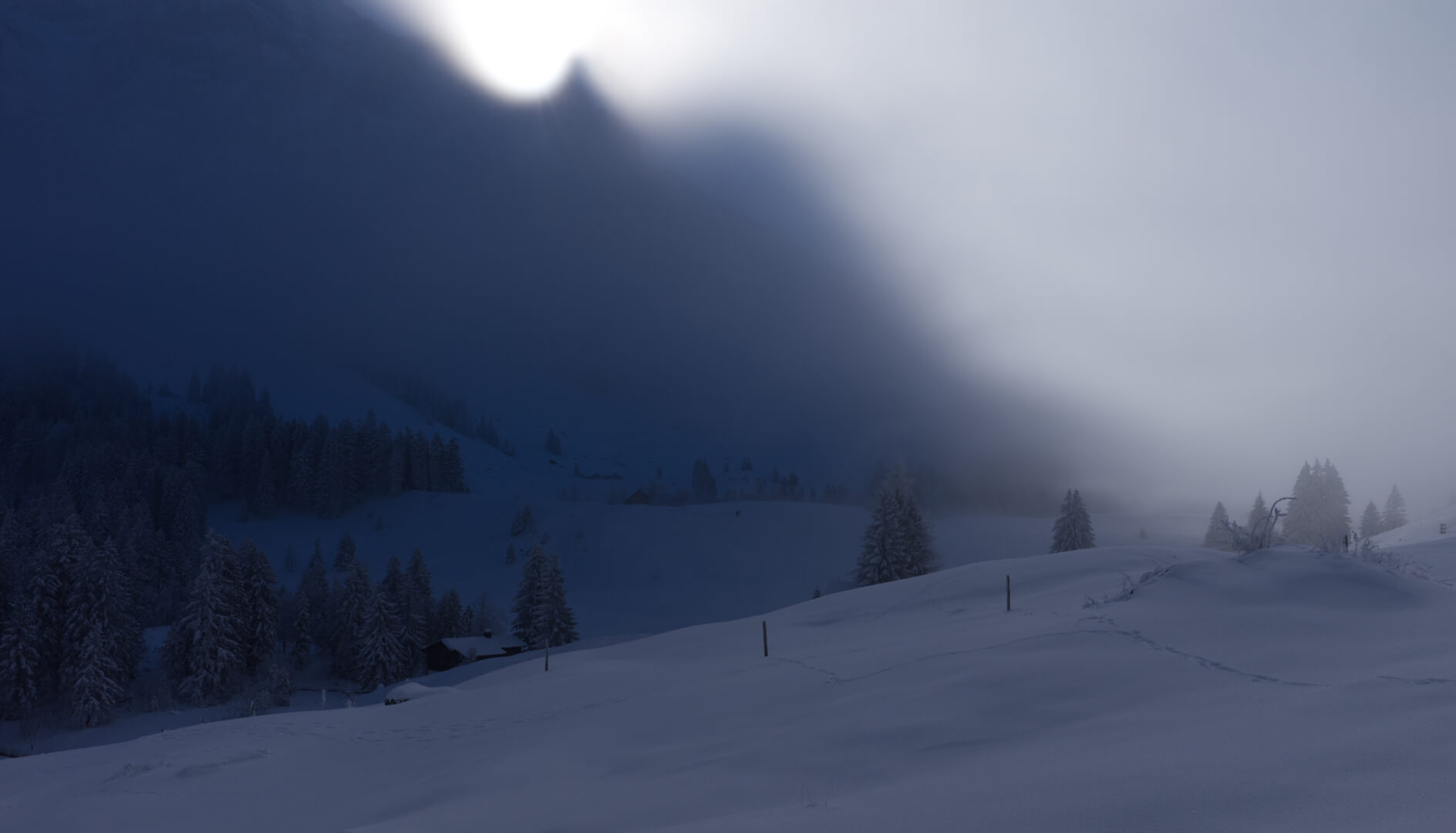 Im Schatten der Berge