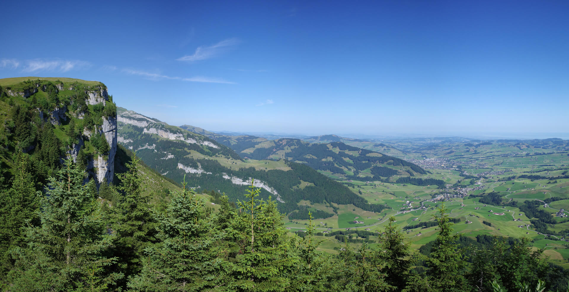 Aussicht Alp Sigel