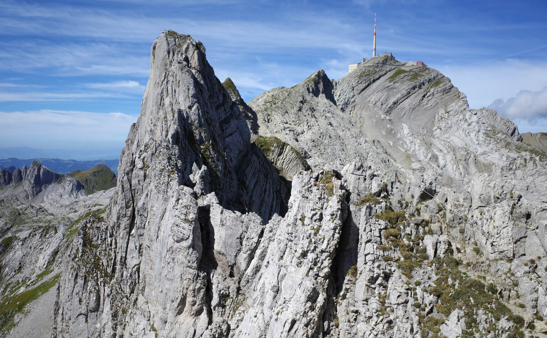 Bergwanderung Lisengrat