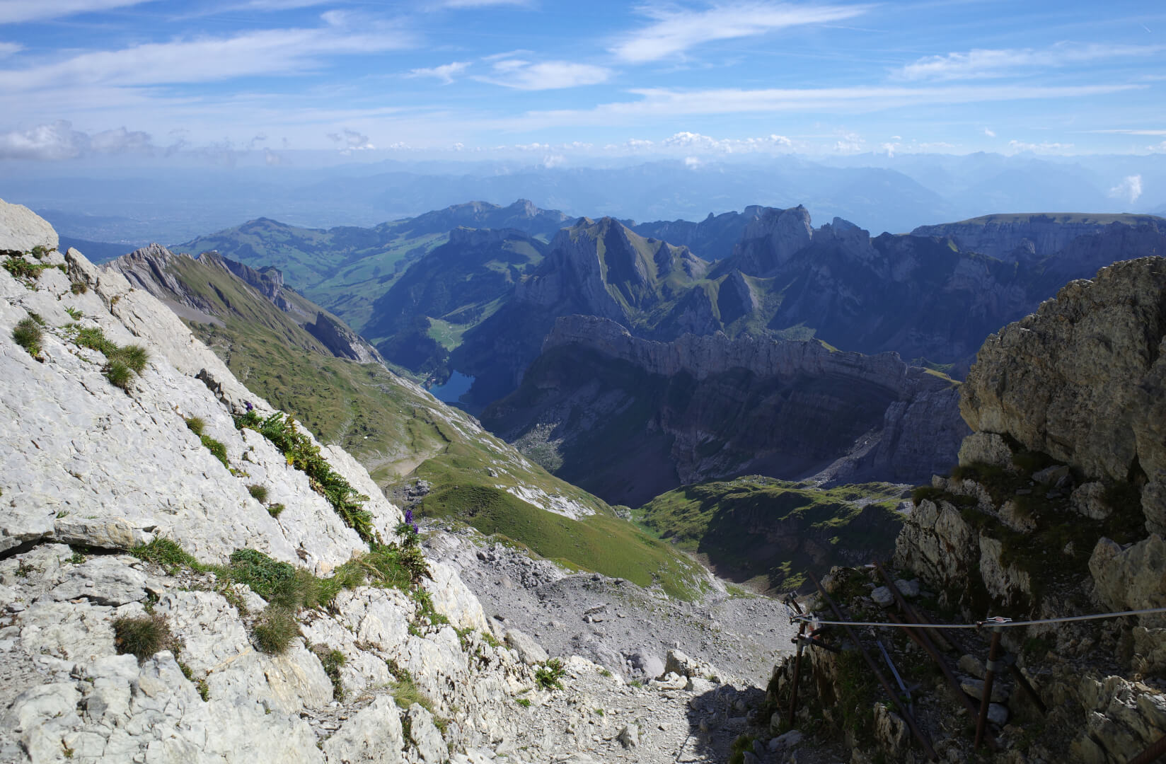 Blick zum Seealpsee