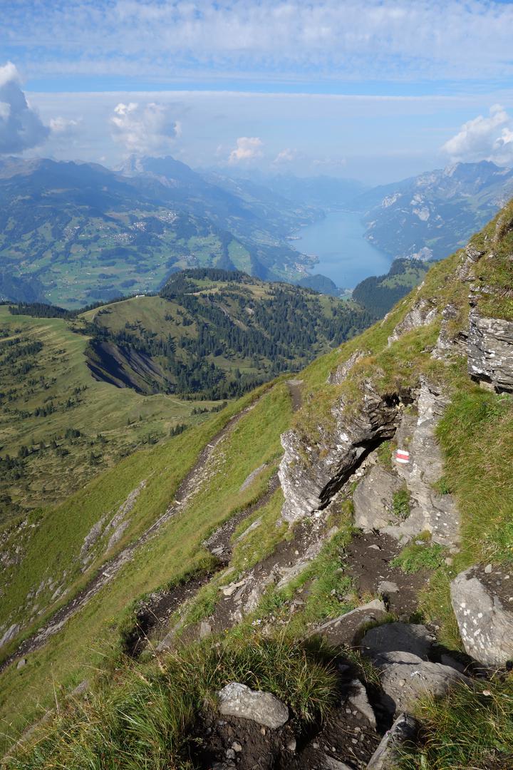 Serpentinen mit Walensee