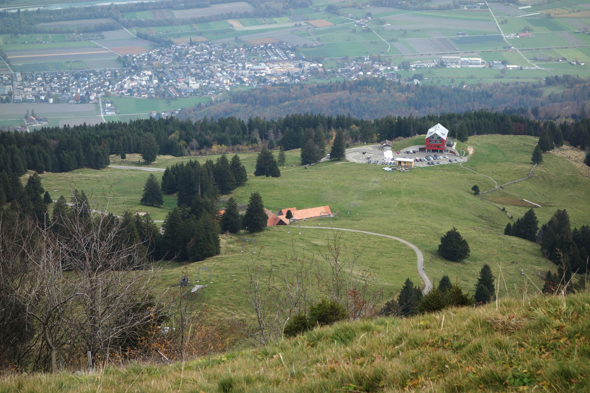 Berghaus Malbun mit Skilift