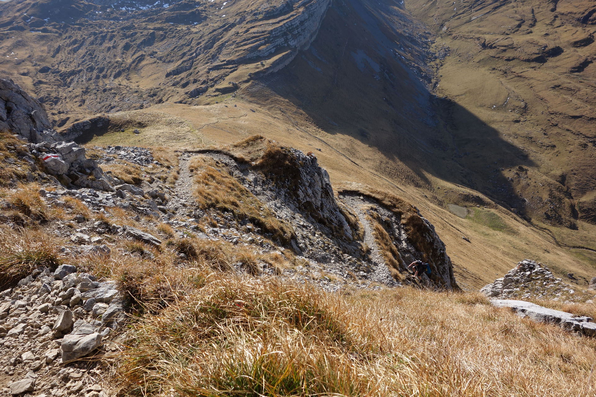 Steiler Bergweg