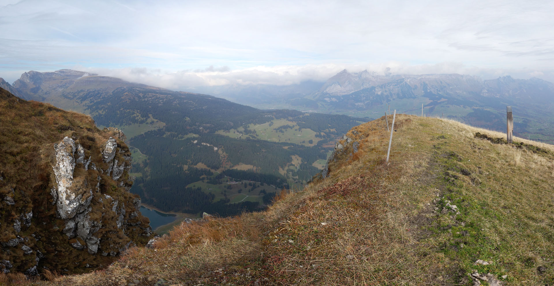 Tiefblick Chapf Voralpsee