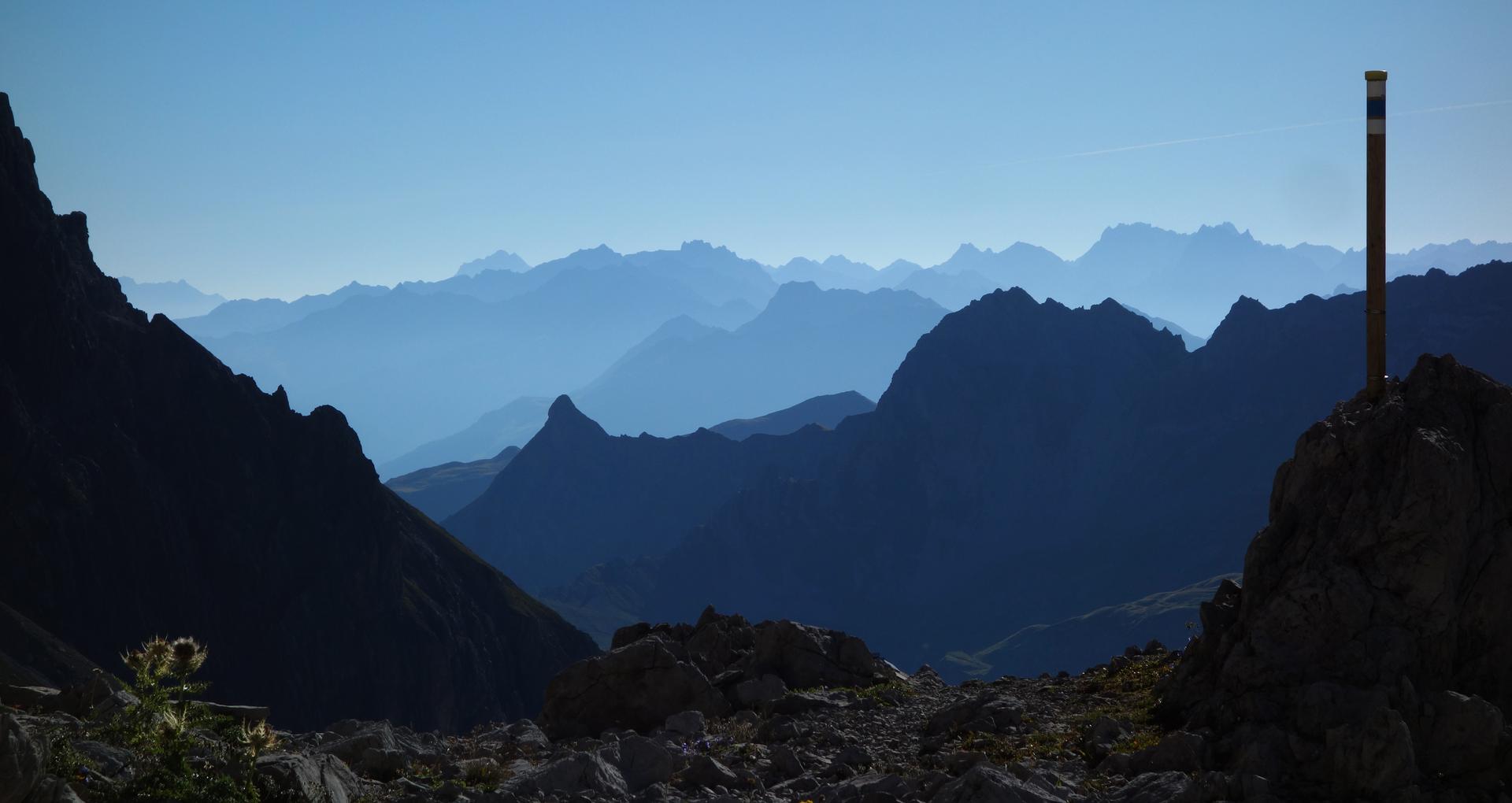 Blaue Berge