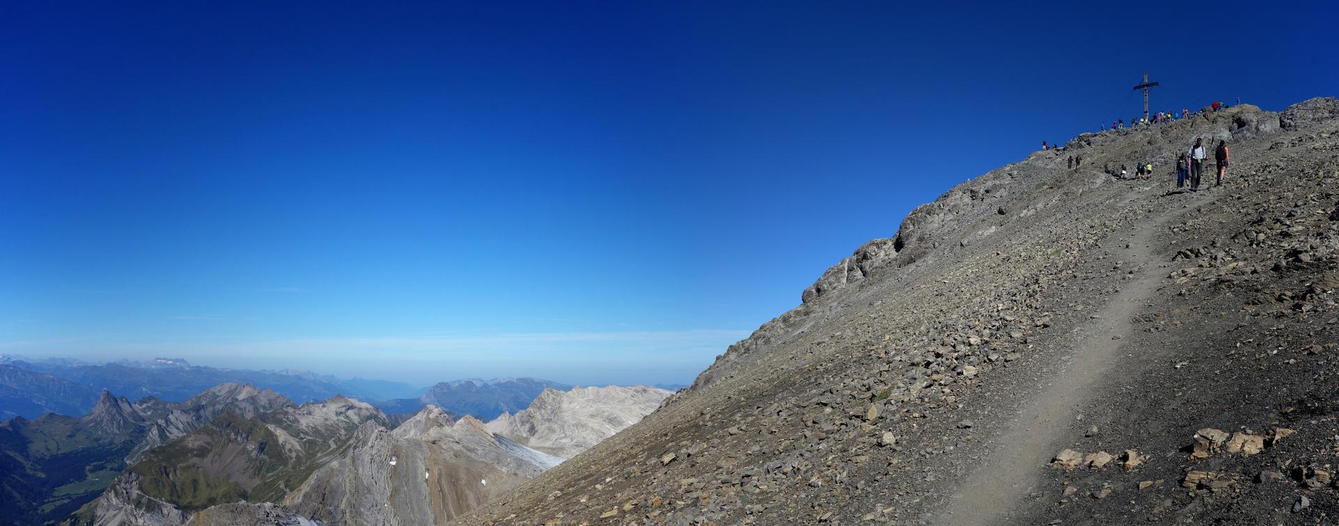 Letzte Meter zum Gipfel