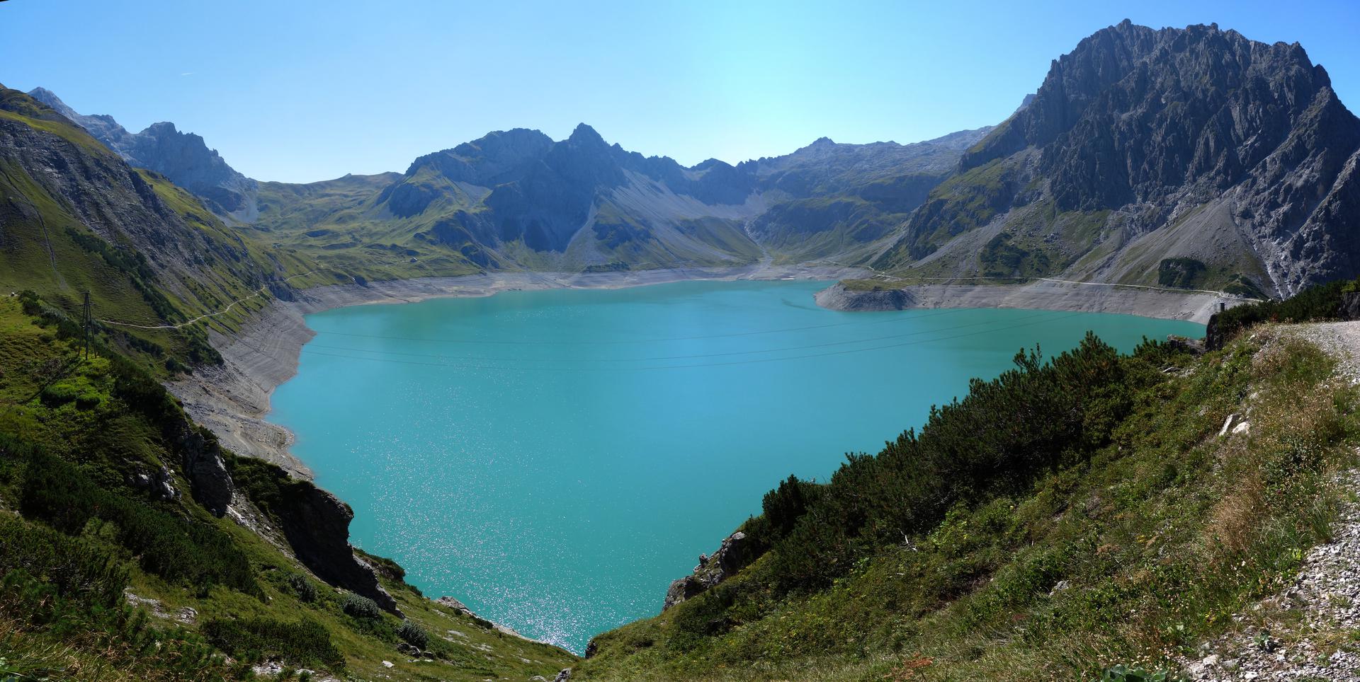 Lünersee im Sommer