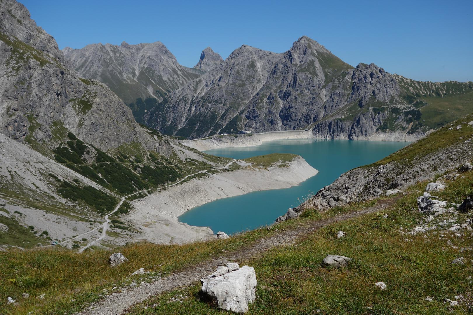 Staumauer Lünersee