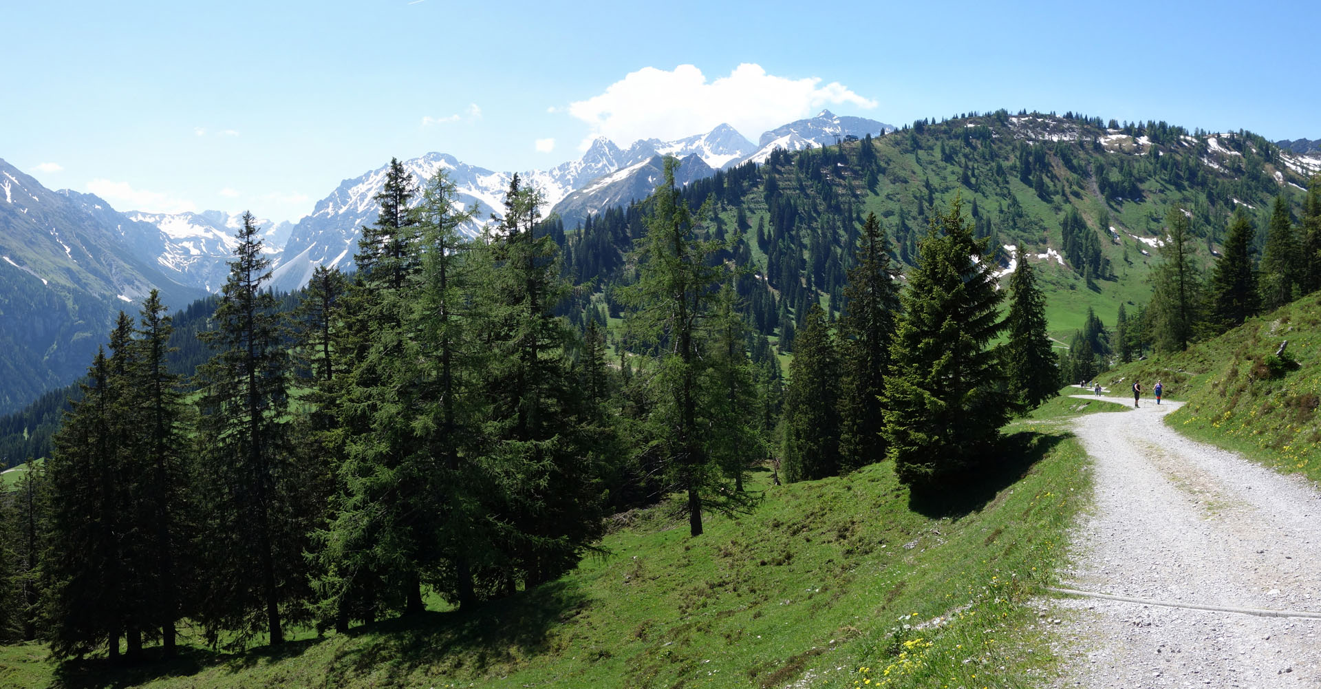 Wanderweg Brandnertal