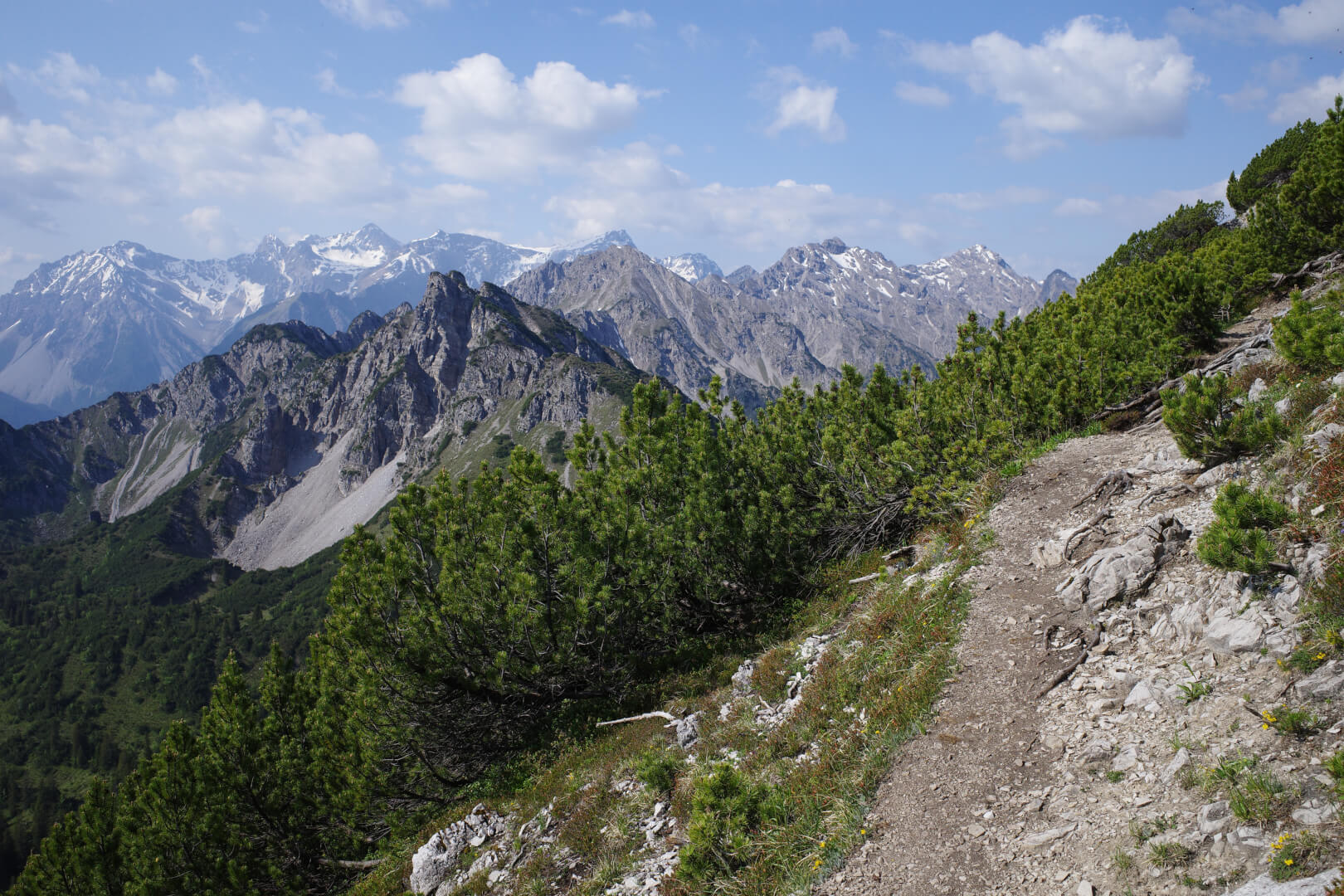 Hangweg zum Schillersattel
