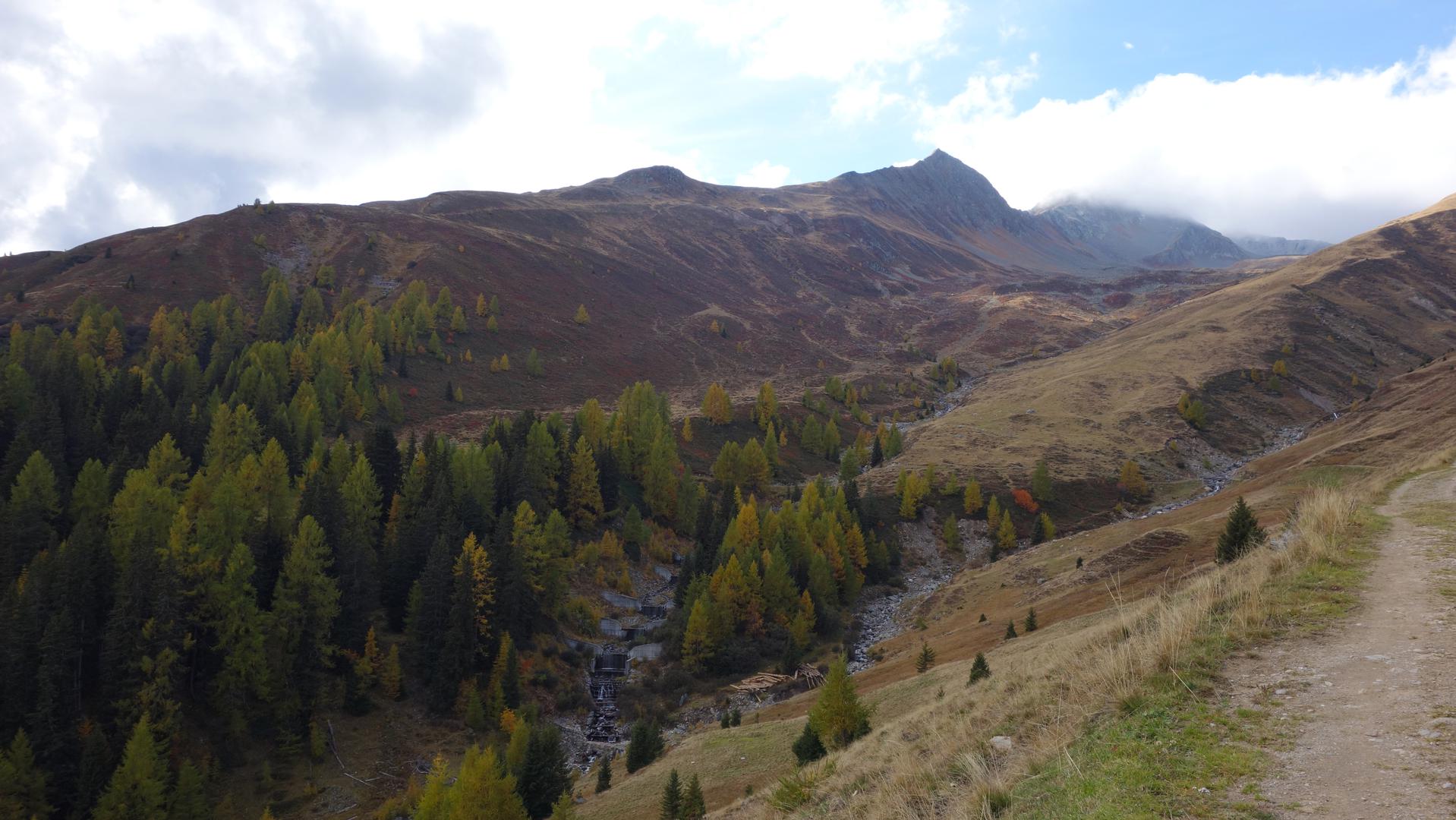 Abstieg Stafelalp
