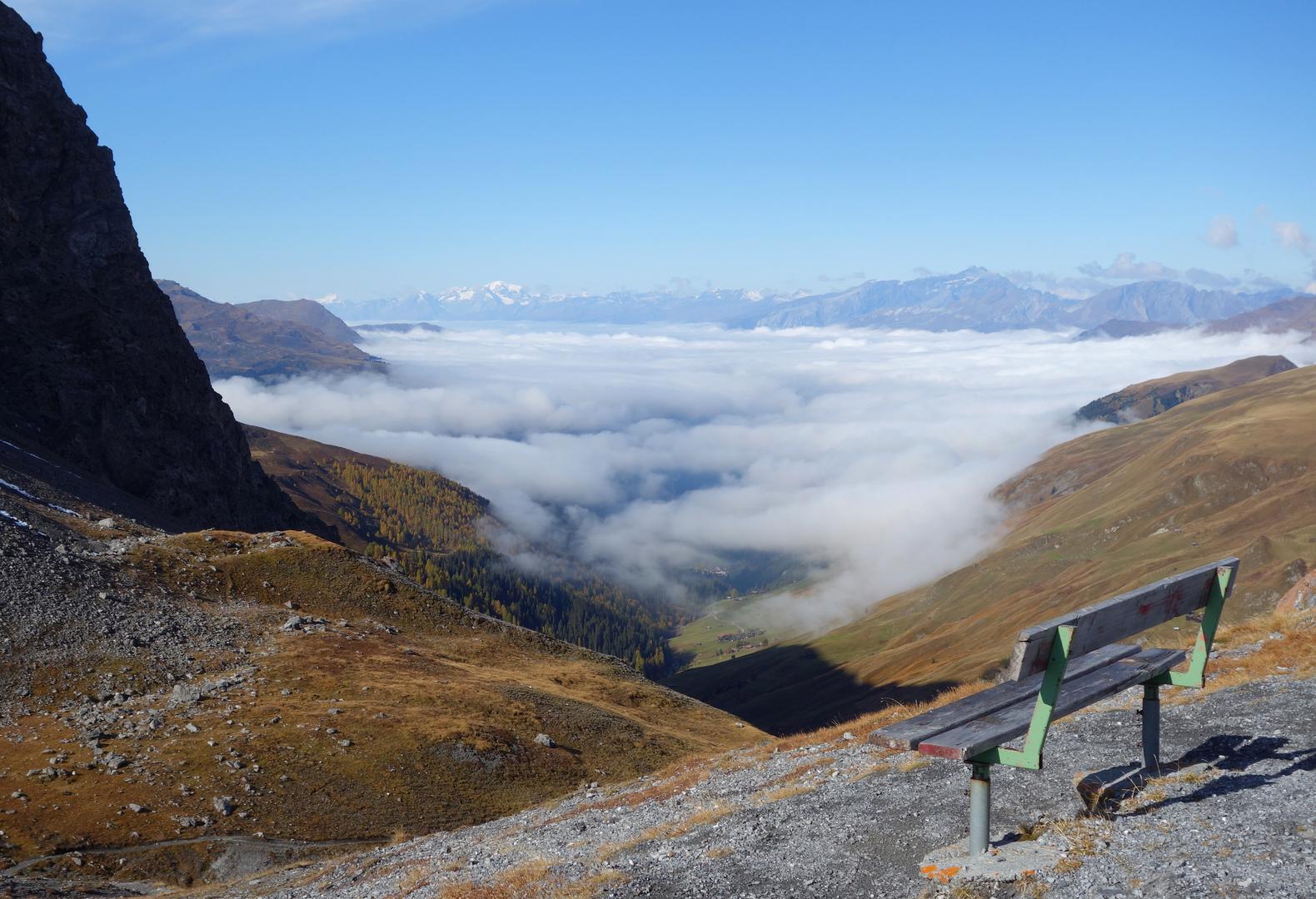Aussicht Strelapass