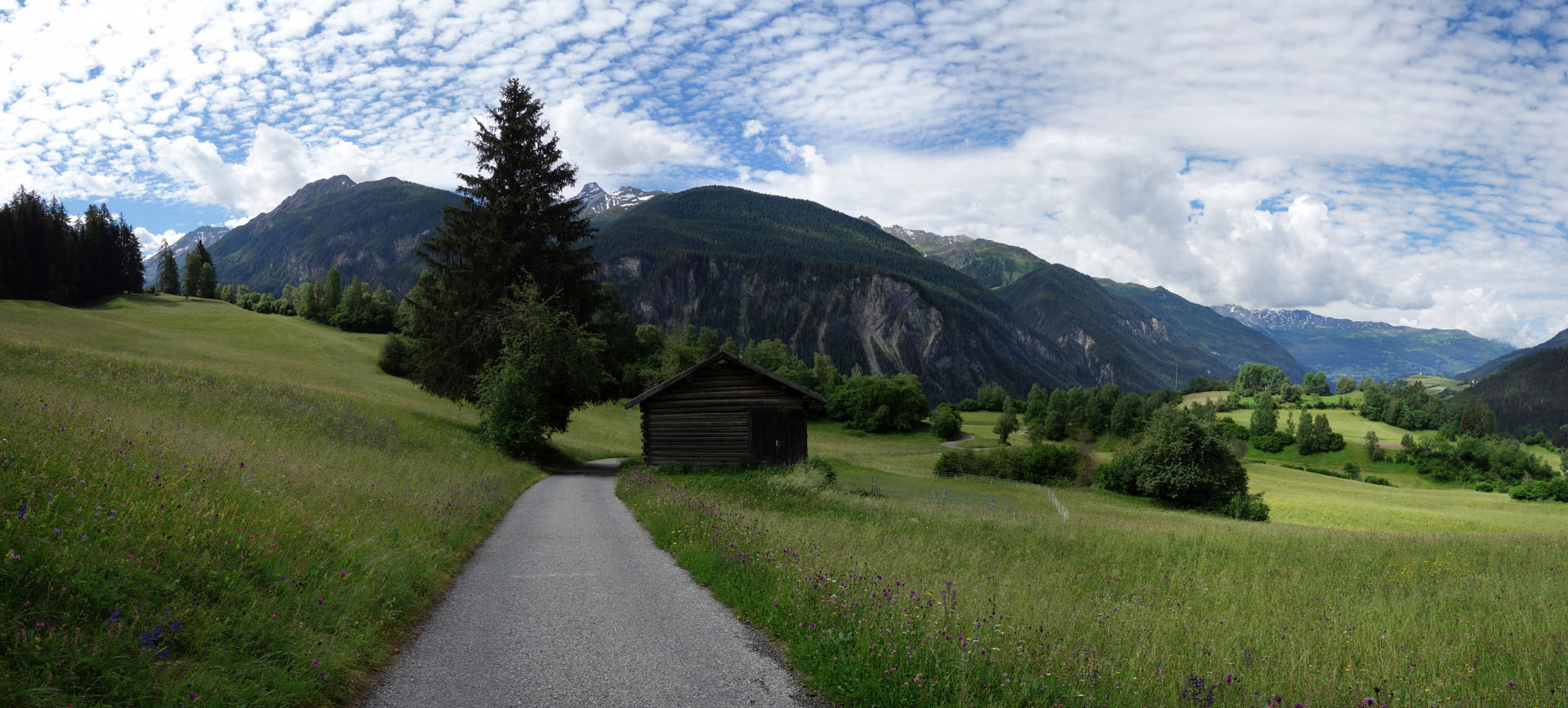 Straße nach Schönboden