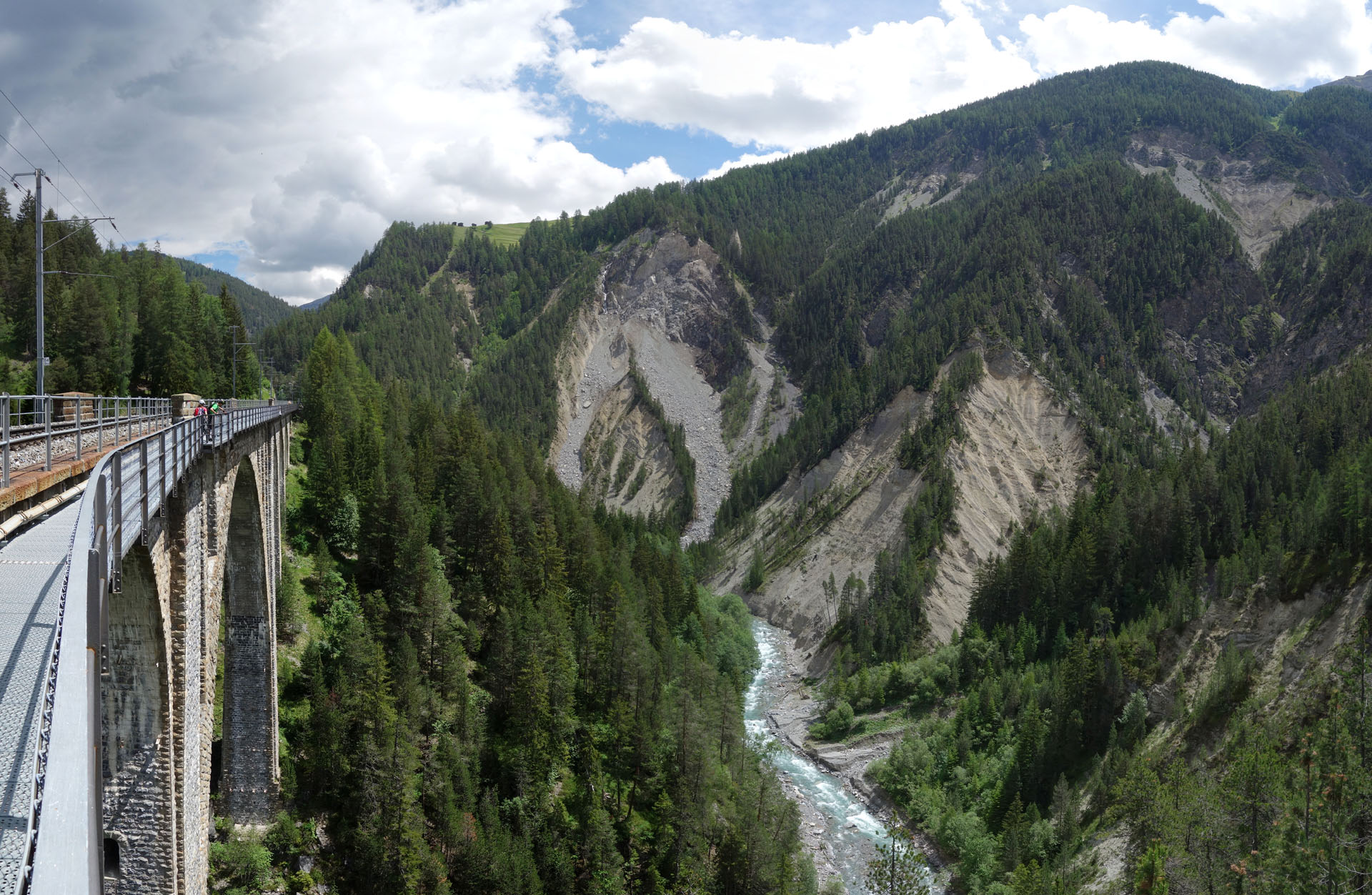 Weg über Wiesener Viadukt