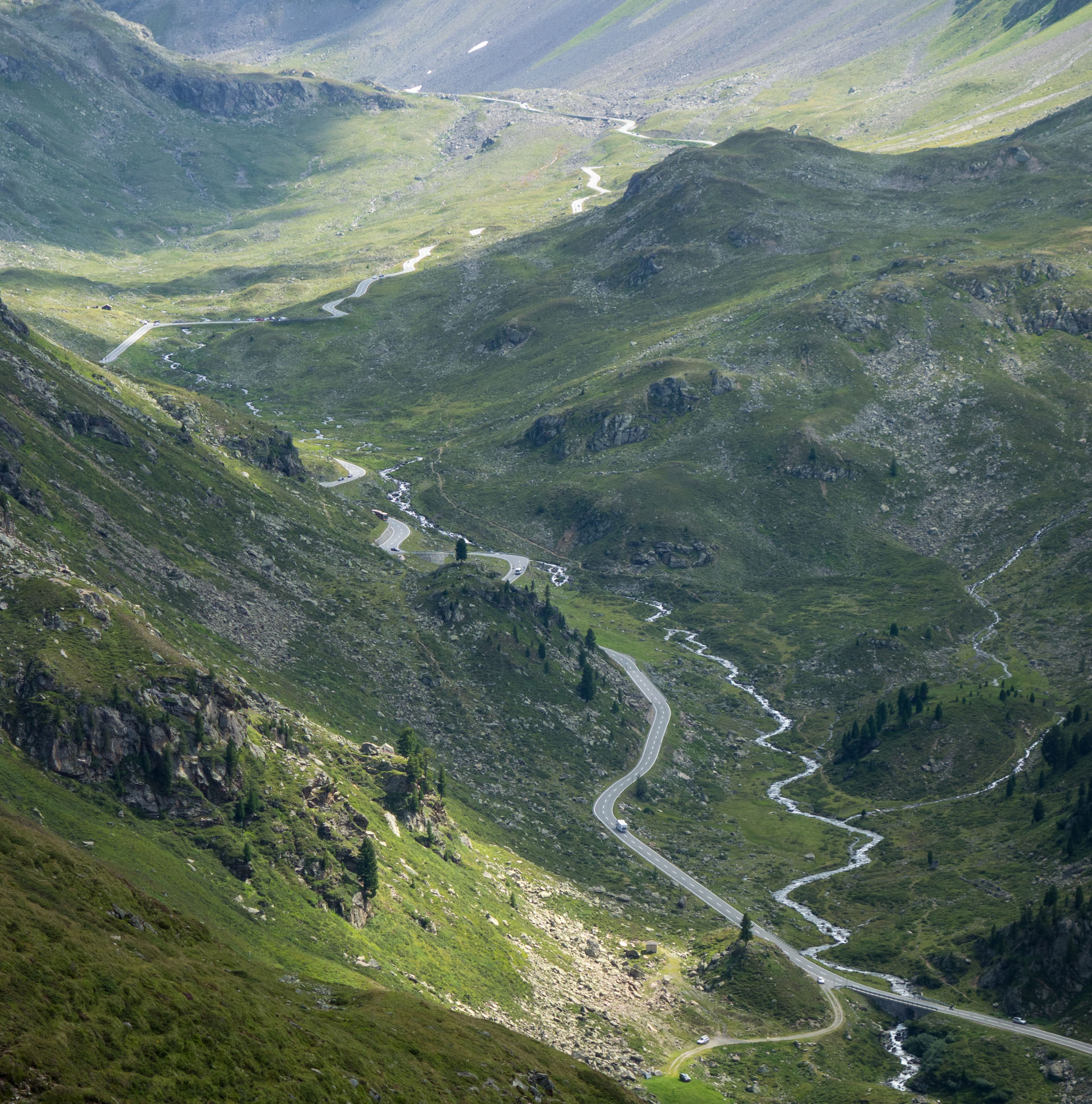 Flüela Pass Straße