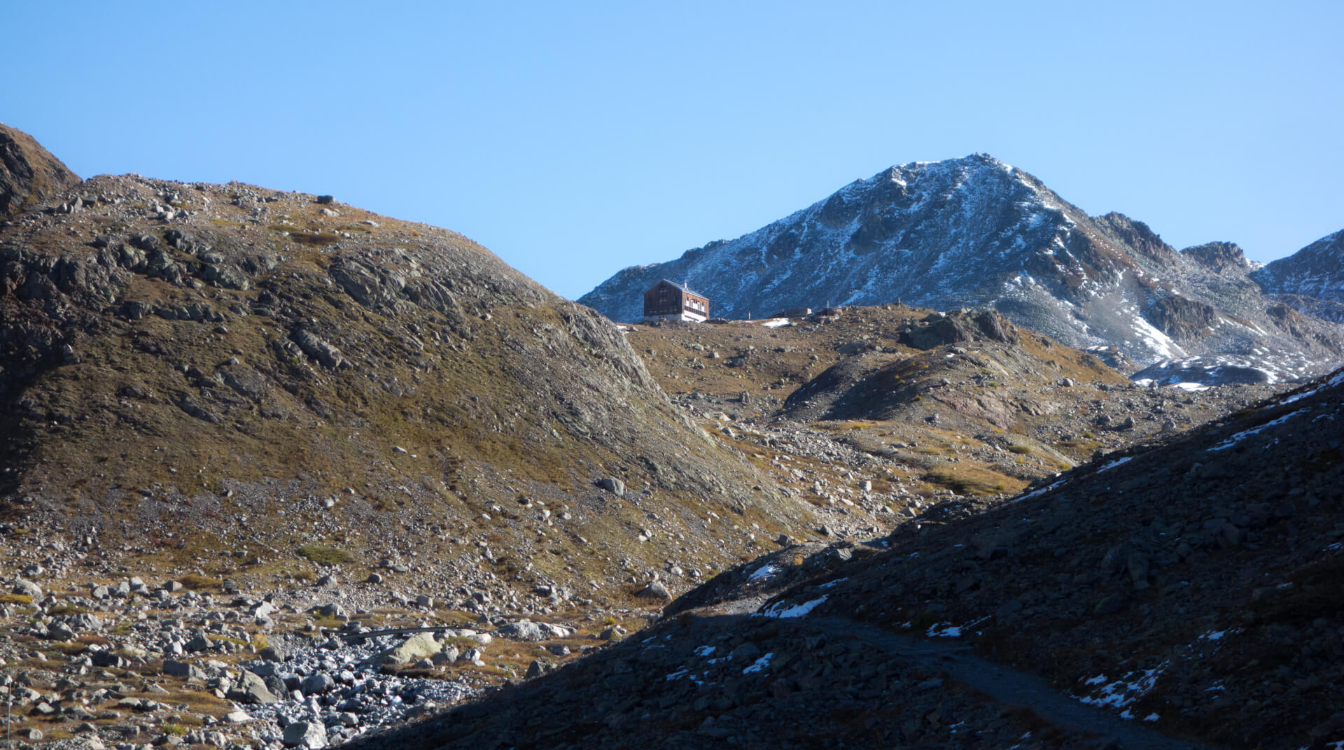 Aufstieg Kesch-Hütte