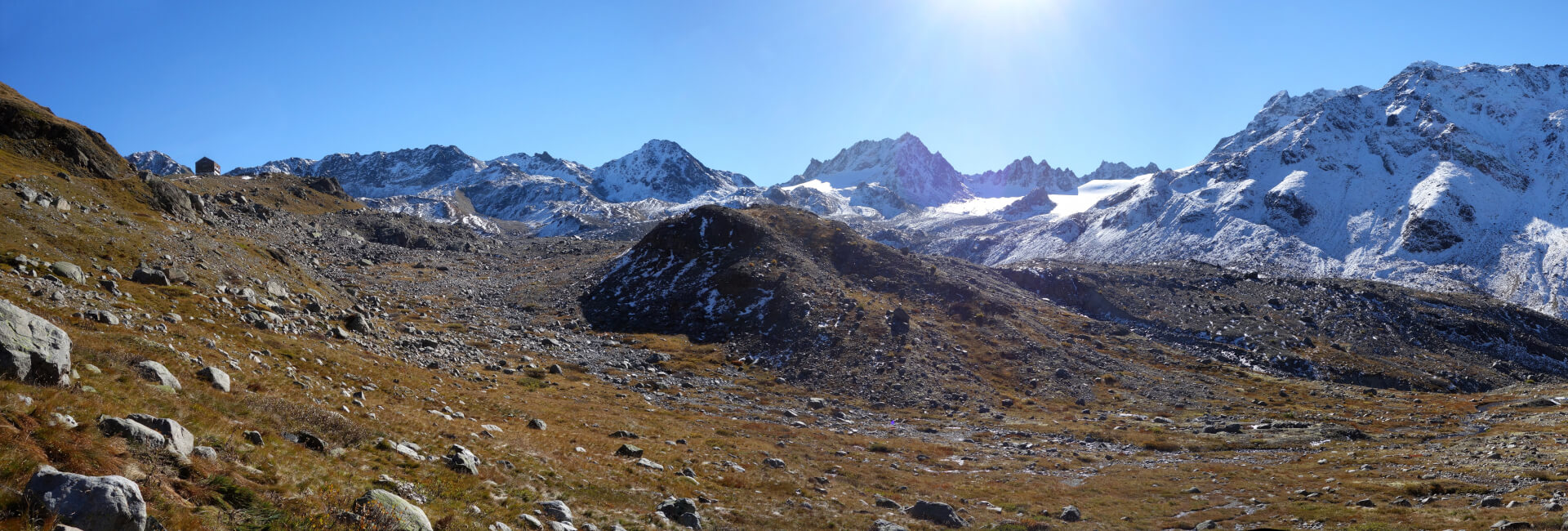 Kesch-Hütte Landschaft