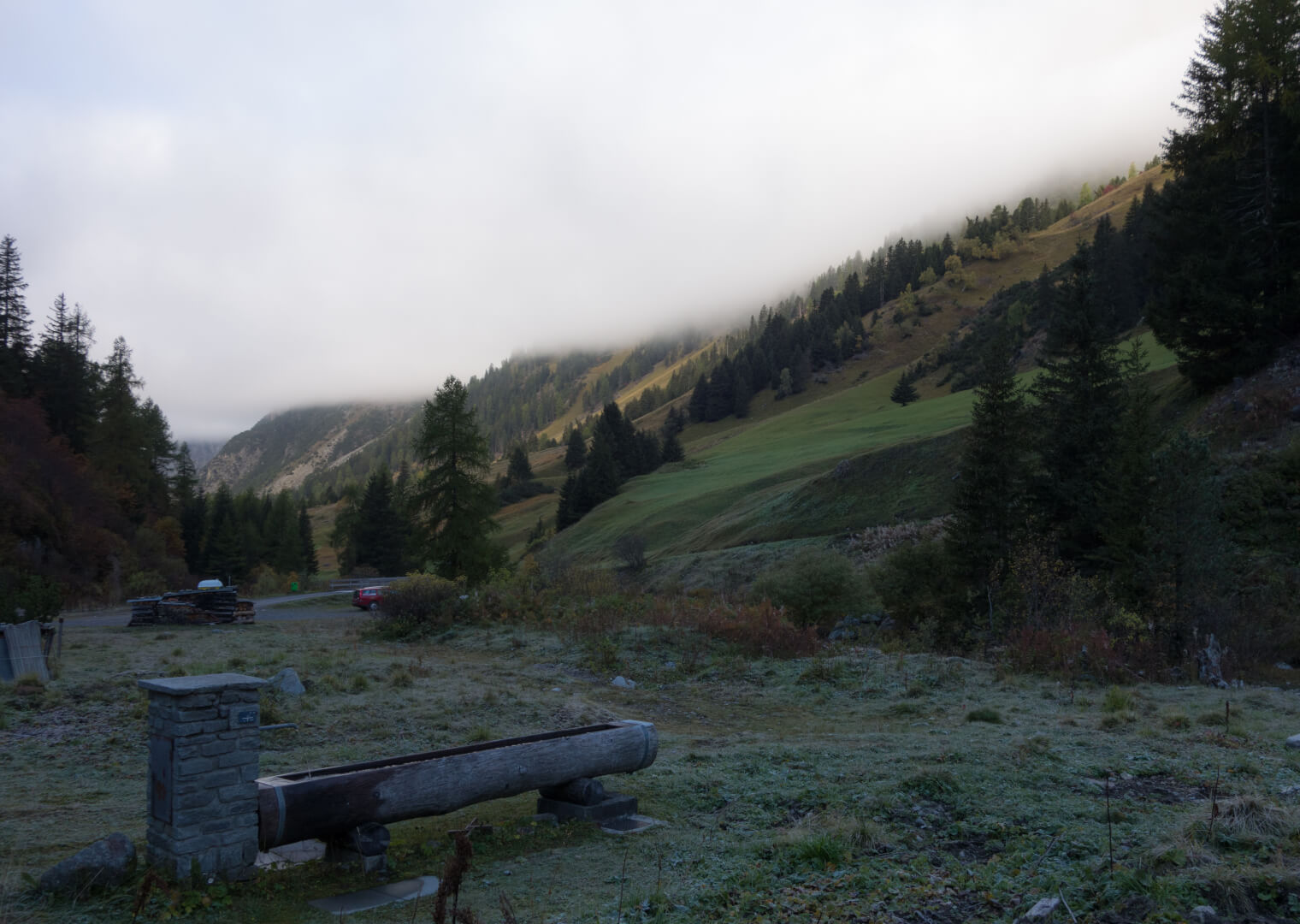 Parkplatz Kesch-Hütte