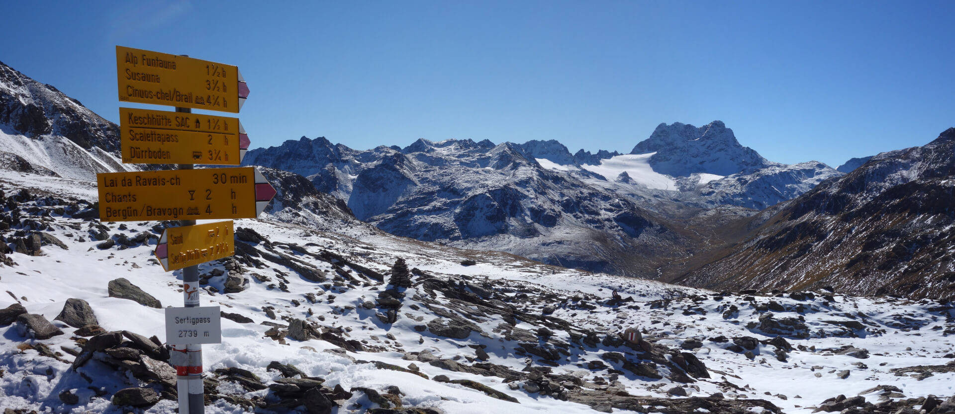 Wanderung Sertigpass