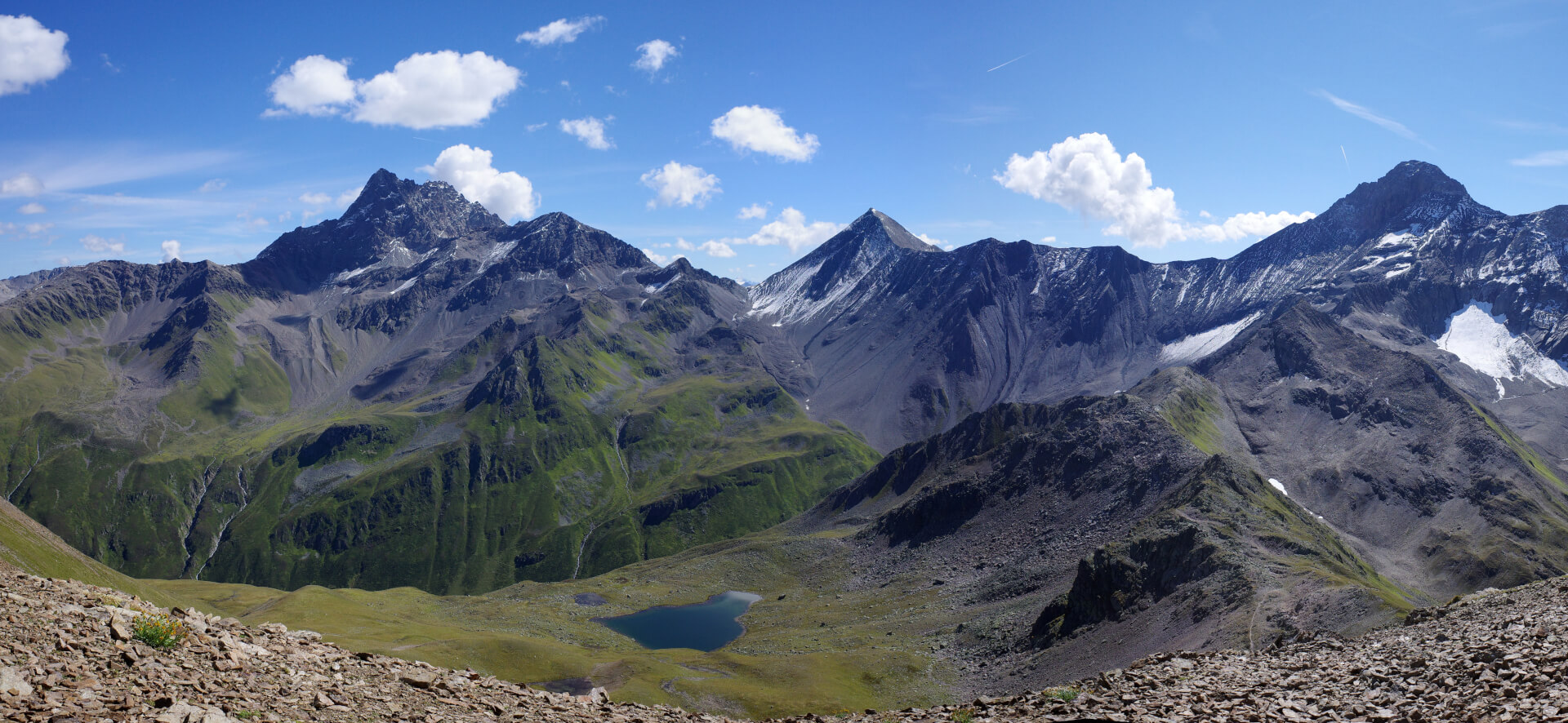 Aussicht Tschimas da Tisch