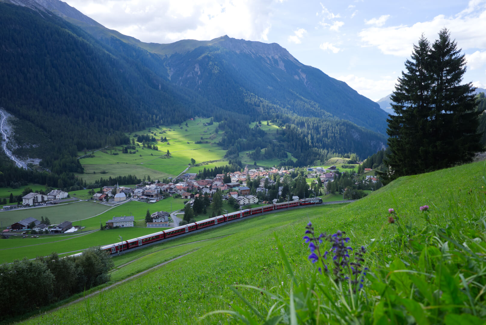 Das Bahndorf Bergün