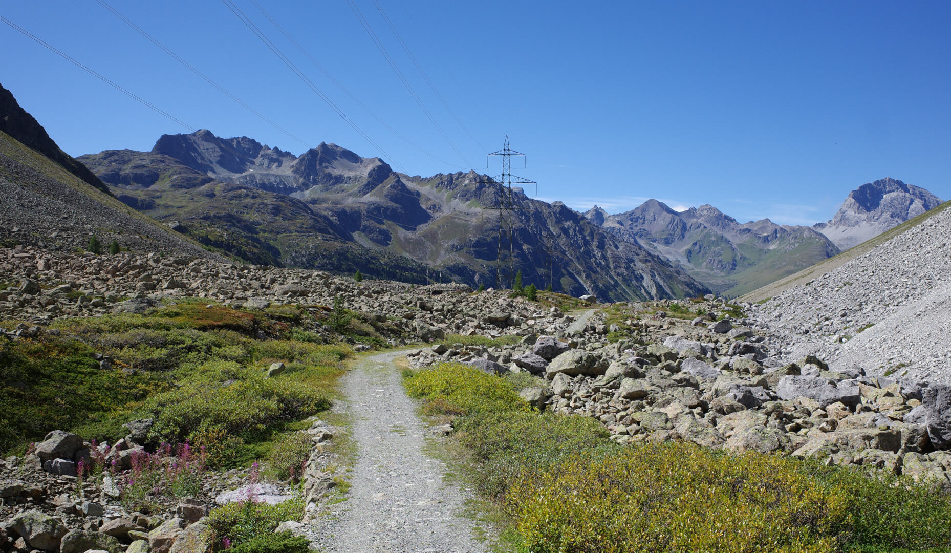 Alter Saumpfad Albulapass